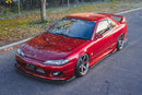 FLOW Designs  S15 / 200SX Front Lip Splitter (For Standard Front Bar) - MODE Auto Concepts