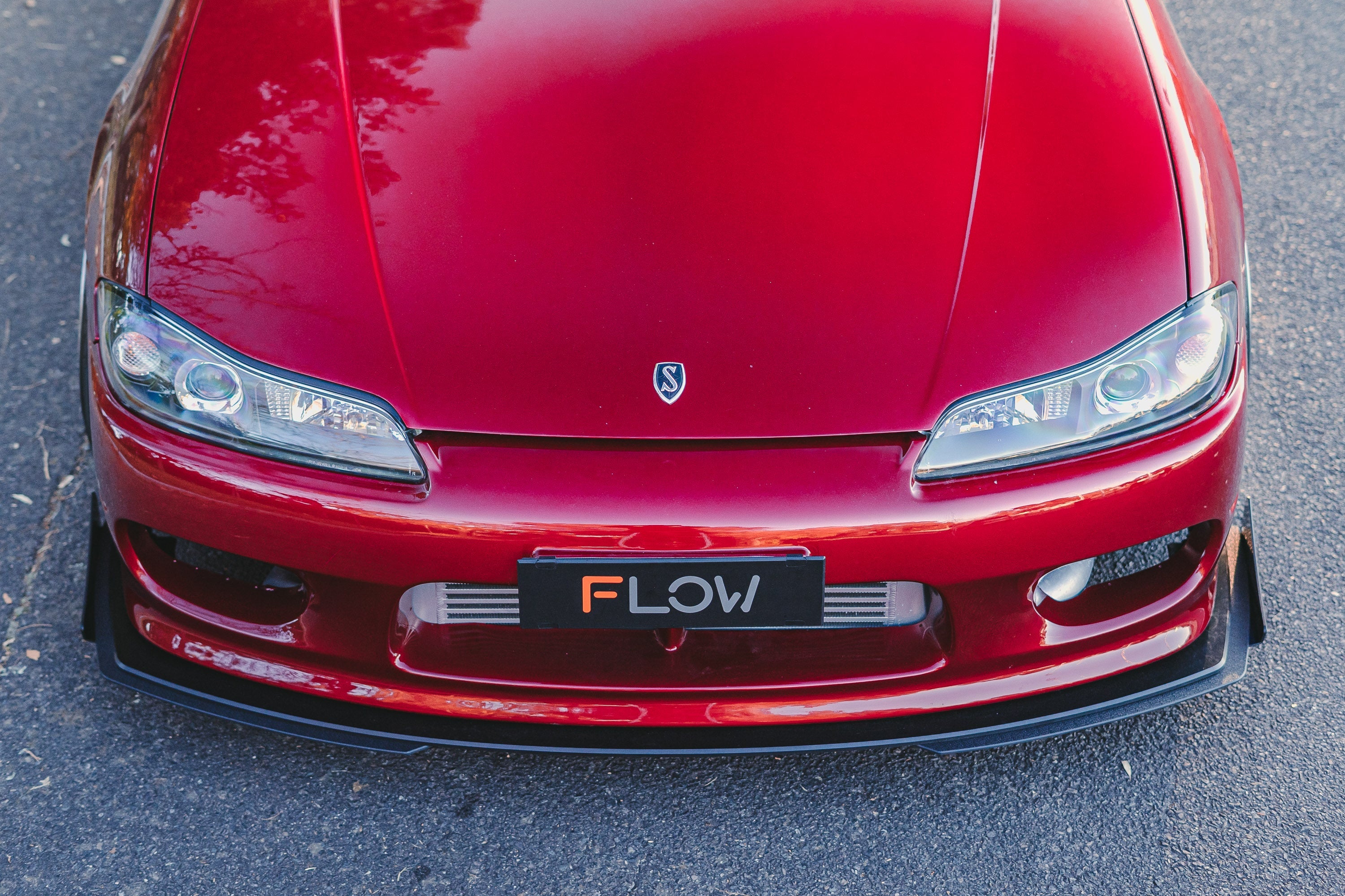 FLOW Designs  S15 / 200SX Full Lip Splitter Set (Aero or Standard)