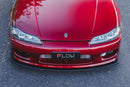 FLOW Designs  S15 / 200SX Front Lip Splitter (For Standard Front Bar) - MODE Auto Concepts