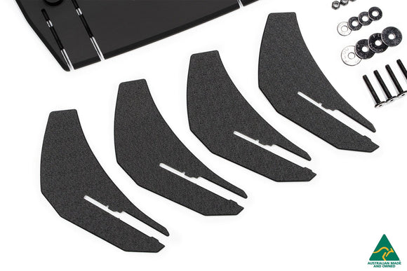 FLOW Designs  S3 8V Sedan Pre-Facelift Flow-Lock Rear Diffuser - MODE Auto Concepts