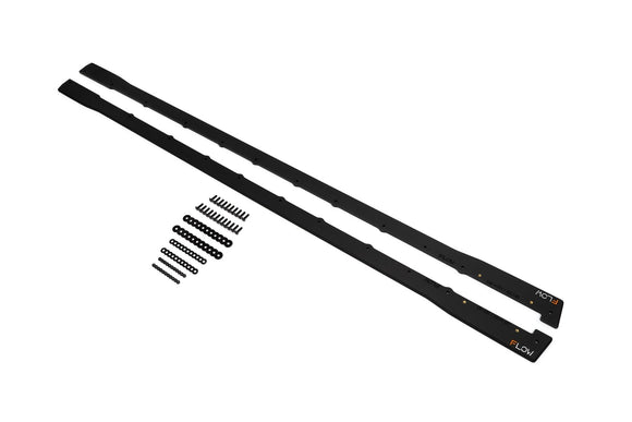 FLOW Designs  Impreza WRX/RS G3 Hatch PFL Side Skirt Splitters (Pair) - MODE Auto Concepts
