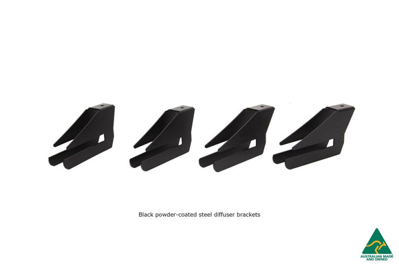 FLOW Designs  S3 8V Pre-Facelift Sportback Flow-Lock Rear Diffuser - MODE Auto Concepts