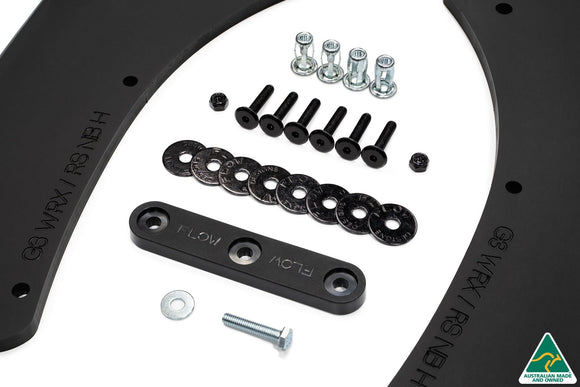 FLOW Designs  Impreza WRX/RS G3 Hatch PFL Rear Spats (Pair) - MODE Auto Concepts