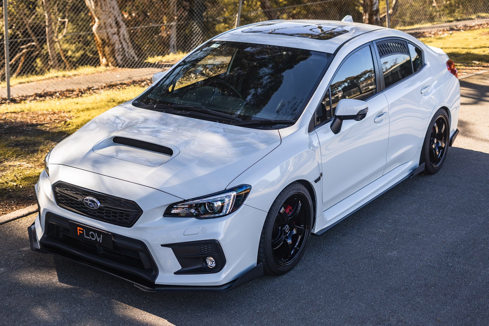 FLOW Designs  VA WRX & STI Side Skirt Splitters (Pair)