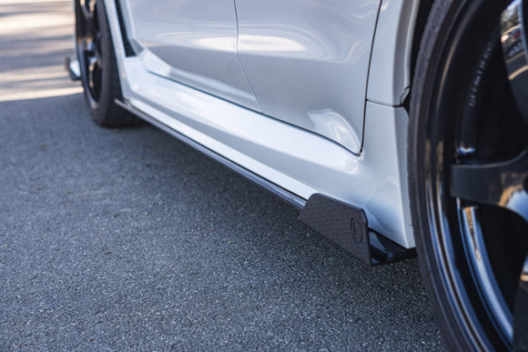 FLOW Designs  VA WRX & STI Side Skirt Splitter Winglets (Pair) - MODE Auto Concepts