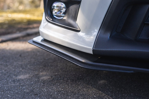 FLOW Designs  VA WRX & STI Front Lip Splitter - MODE Auto Concepts