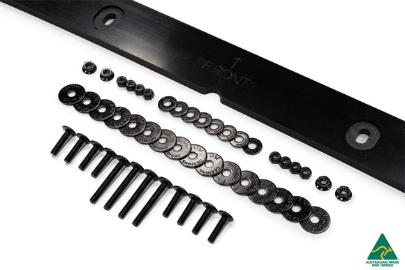 FLOW Designs  CN7 Elantra N Sedan 2021 Front Lip Splitter & Mounting Brace - MODE Auto Concepts