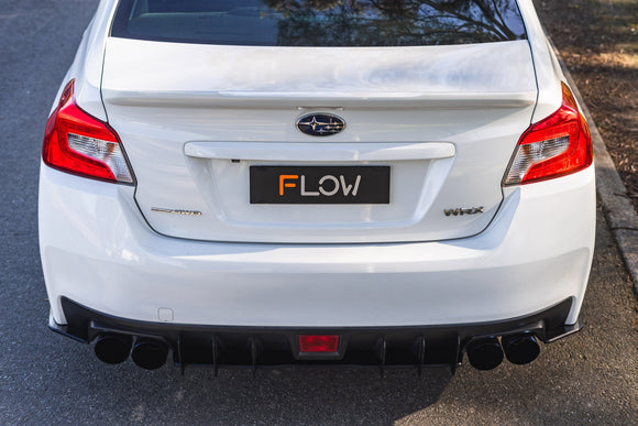 FLOW Designs  VA WRX & STI Flow-Lock Rear Diffuser - MODE Auto Concepts