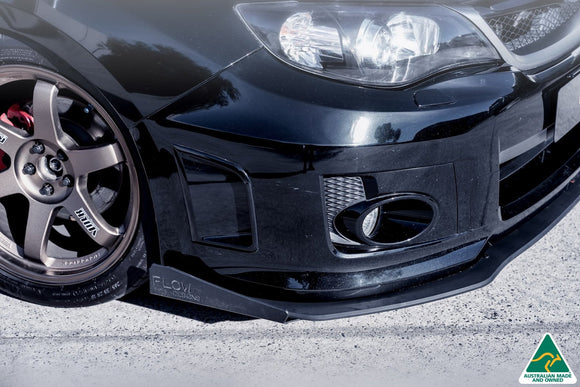 FLOW Designs  Impreza WRX / STI G3 Sedan FL Front Lip Splitter - MODE Auto Concepts
