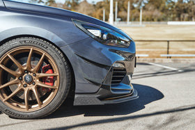 FLOW Designs  i30 N PD (PFL) Front Bumper Canards - MODE Auto Concepts