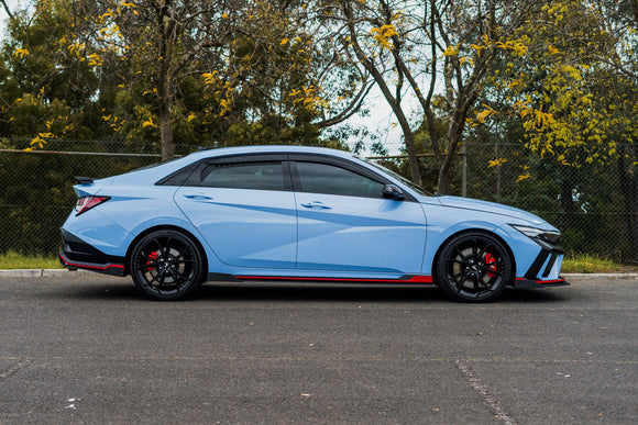 FLOW Designs  CN7 V2 i30N Sedan FL 2024 Side Skirt Splitter Winglets (Pair) - MODE Auto Concepts