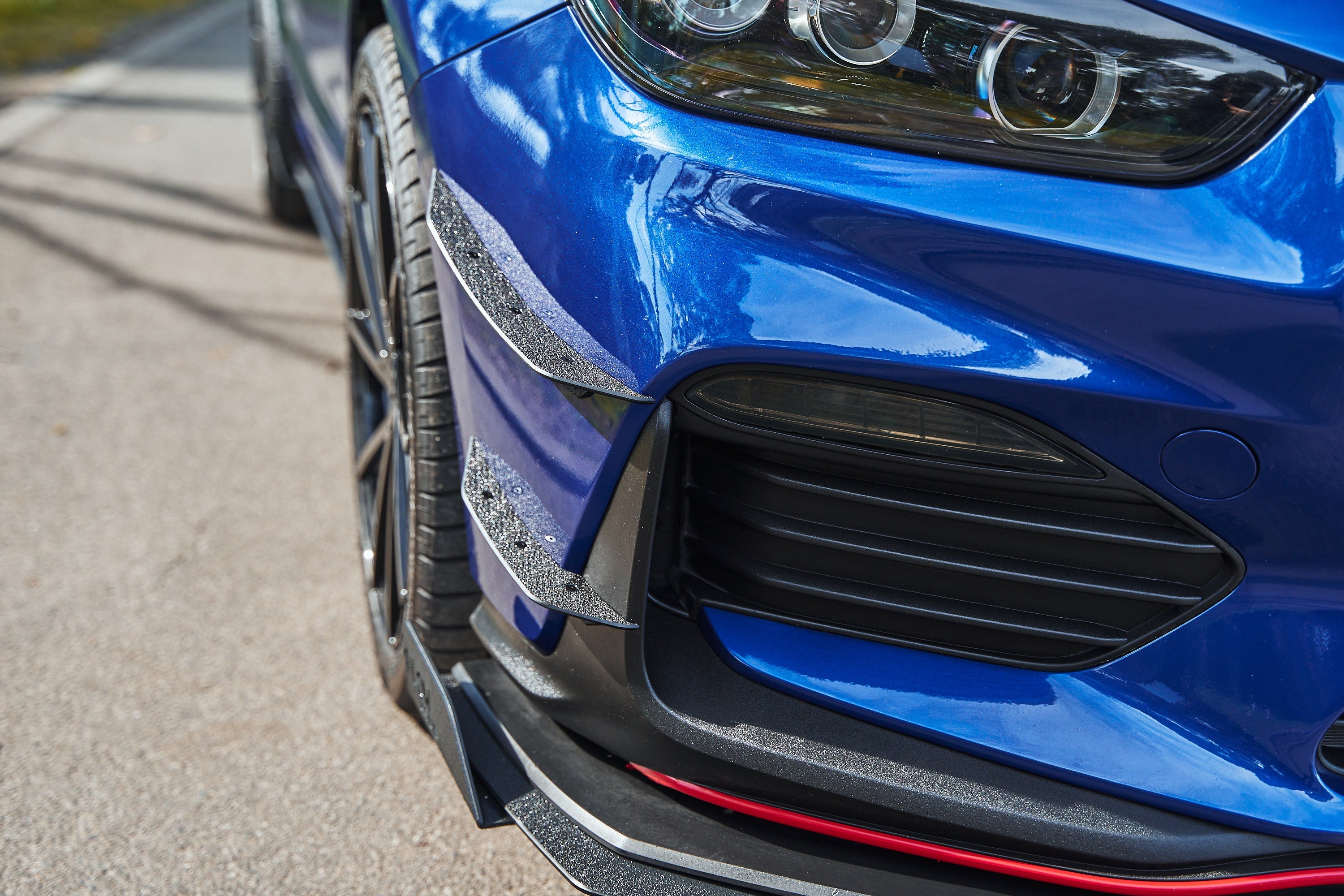 FLOW Designs  i30 N Line Front Bumper Canards - MODE Auto Concepts