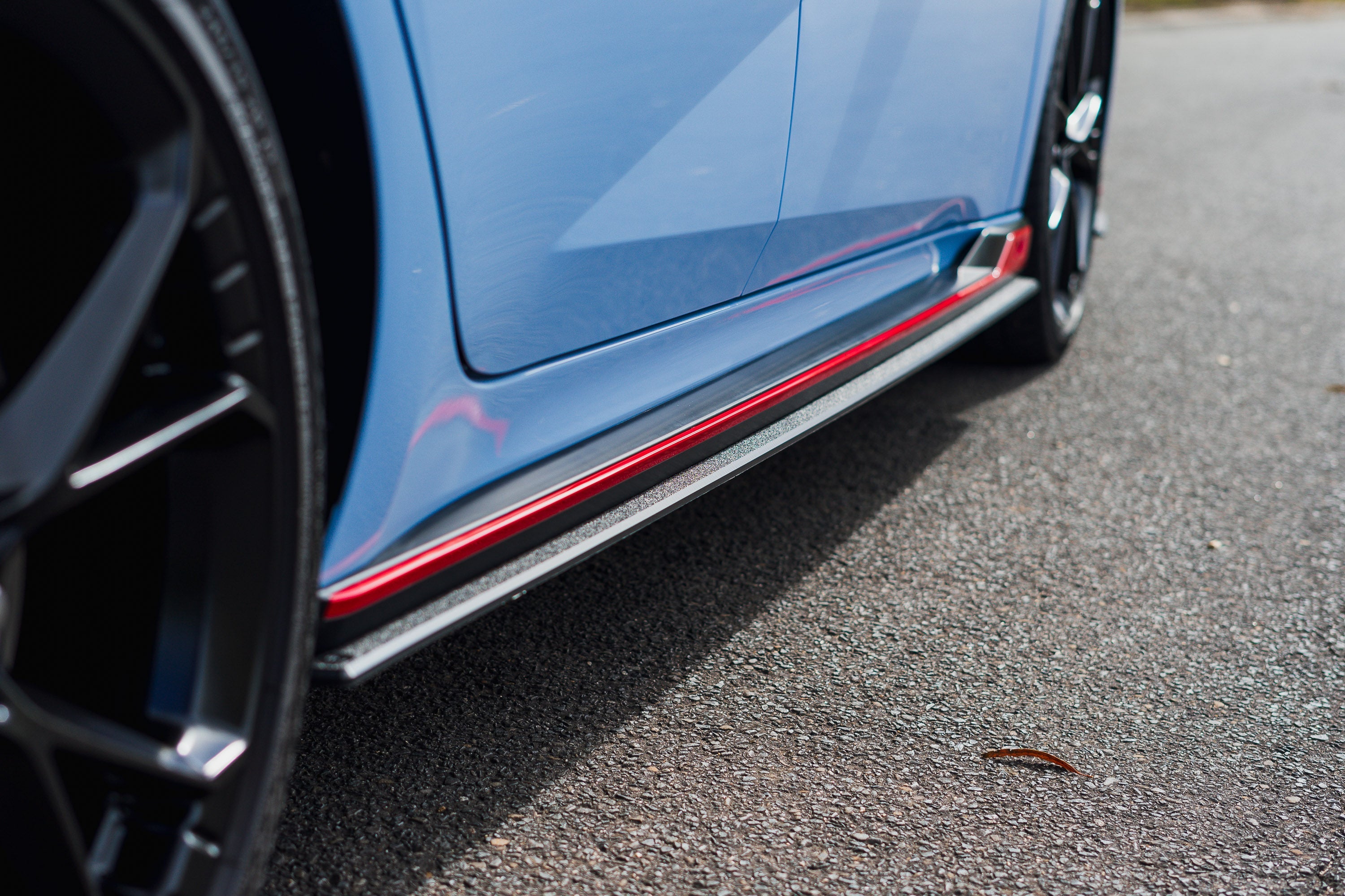 FLOW Designs  CN7 V2 Elantra N Sedan Facelift V2 - 2024 Side Skirt Splitters (Pair) - MODE Auto Concepts