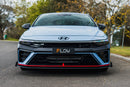 CN7 V2 i30N Sedan FL 2024 Front Lip Splitter Winglets (Pair) - MODE Auto Concepts