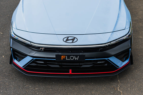 CN7 V2 i30N Sedan FL 2024 Front Lip Splitter Winglets (Pair) - MODE Auto Concepts