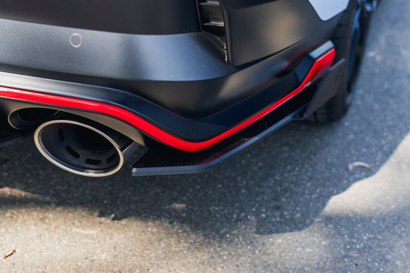 FLOW Designs  CN7 V2 Elantra N Sedan Facelift V2 - 2024 Rear Spats (Pair) - MODE Auto Concepts