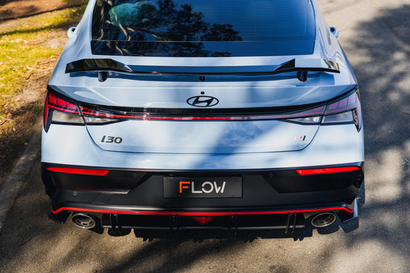 FLOW Designs  CN7 V2 i30N Sedan FL 2024 Flow-Lock Rear Diffuser - MODE Auto Concepts