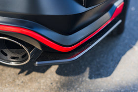 FLOW Designs  CN7 V2 Elantra N Sedan Facelift V2 - 2024 Rear Spats (Pair) - MODE Auto Concepts