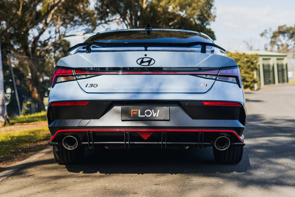 FLOW Designs  CN7 V2 i30N Sedan FL 2024 Flow-Lock Rear Diffuser - MODE Auto Concepts