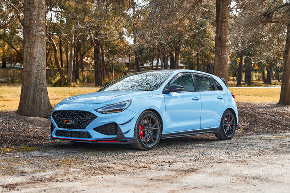 FLOW Designs  i30 N PD (FL) Front Bumper Canards - MODE Auto Concepts