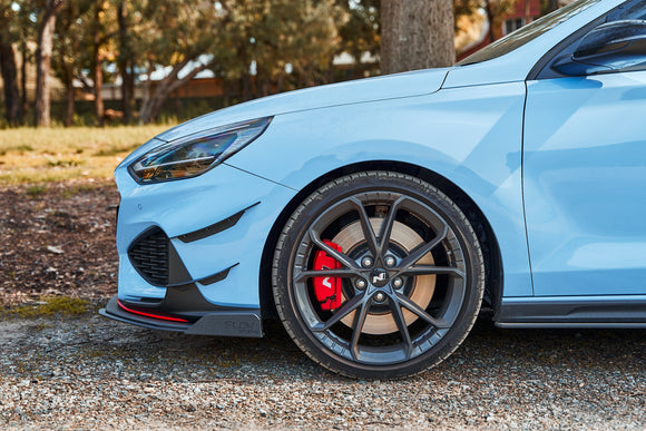 FLOW Designs  i30 N PD (FL) Front Bumper Canards - MODE Auto Concepts