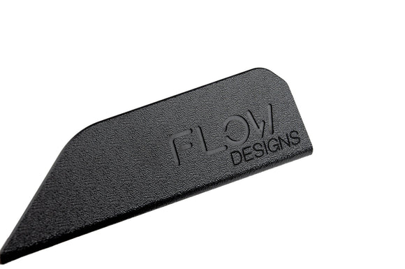 FLOW Designs  i30N Hatch PDE V6 FL2 2025 Front Lip Splitter Winglets (Pair) - MODE Auto Concepts