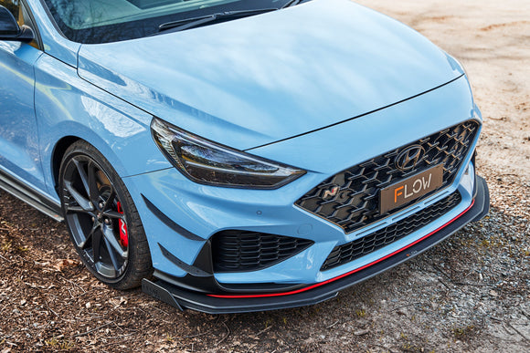 FLOW Designs  i30 N PD (FL) Front Bumper Canards - MODE Auto Concepts