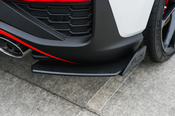 FLOW Designs  i30N Hatch PDE V6 FL2 2025 Rear Spat Winglets (Pair) - MODE Auto Concepts