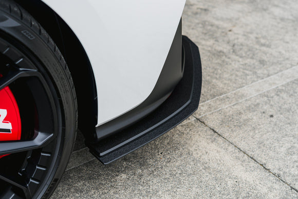 FLOW Designs  i30N Hatch PDE V6 FL2 2025 Front Lip Splitter Extensions (Pair) - MODE Auto Concepts