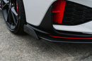 FLOW Designs  i30N Hatch PDE V6 FL2 2025 Front Lip Splitter Winglets (Pair) - MODE Auto Concepts