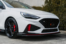 FLOW Designs  i30N Hatch PDE V6 FL2 2025 Front Lip Splitter & Reinforcement Brackets - MODE Auto Concepts