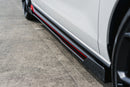 FLOW Designs  i30N Hatch PDE V6 FL2 2025 Side Skirt Splitter Winglets (Pair) - MODE Auto Concepts
