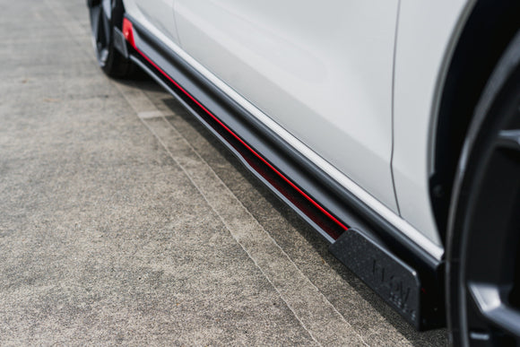 i30N Hatch PDE V6 FL2 2025 Side Skirt Splitters (Pair) - MODE Auto Concepts