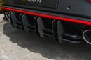 FLOW Designs  i30N Hatch PDE V6 FL2 2025 Flow-Lock Rear Diffuser - MODE Auto Concepts