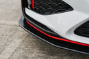 FLOW Designs  i30N Hatch PDE V6 FL2 2025 Front Lip Splitter & Reinforcement Brackets - MODE Auto Concepts