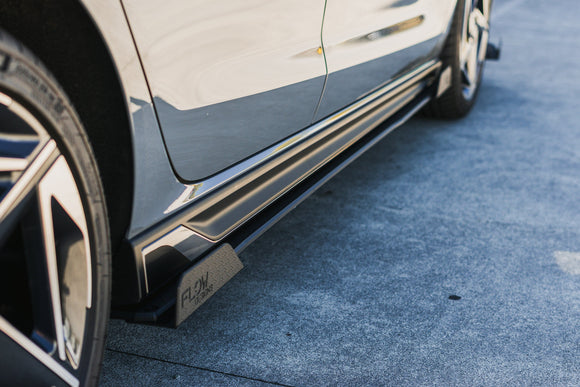 FLOW Designs  i30N-Line Hatch PDe.V6 FL 2024+ Side Skirt Splitters (Pair) - MODE Auto Concepts