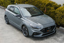 FLOW Designs  i30N-Line Hatch PDe.V6 FL 2024+ Front Lip Splitter Extensions (Pair) - MODE Auto Concepts