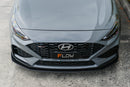 FLOW Designs  i30N-Line Hatch PDe.V6 FL 2024+ Front Lip Splitter & Reinforcement Brackets - MODE Auto Concepts