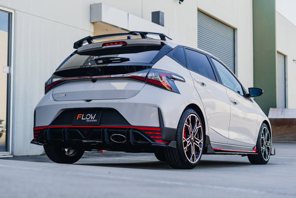 FLOW Designs  i20 N BC3 Facelift - Flow-Lock Rear Diffuser - MODE Auto Concepts