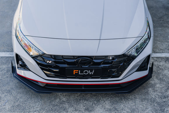 FLOW Designs  i20 N BC3 Facelift - Front Lip Splitter Winglets (Pair) - MODE Auto Concepts