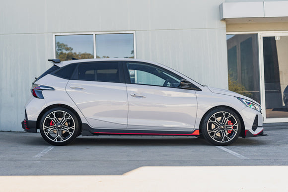 FLOW Designs  i20 N BC3 Facelift - Side Skirt Splitter Winglets (Pair) (Copy) - MODE Auto Concepts