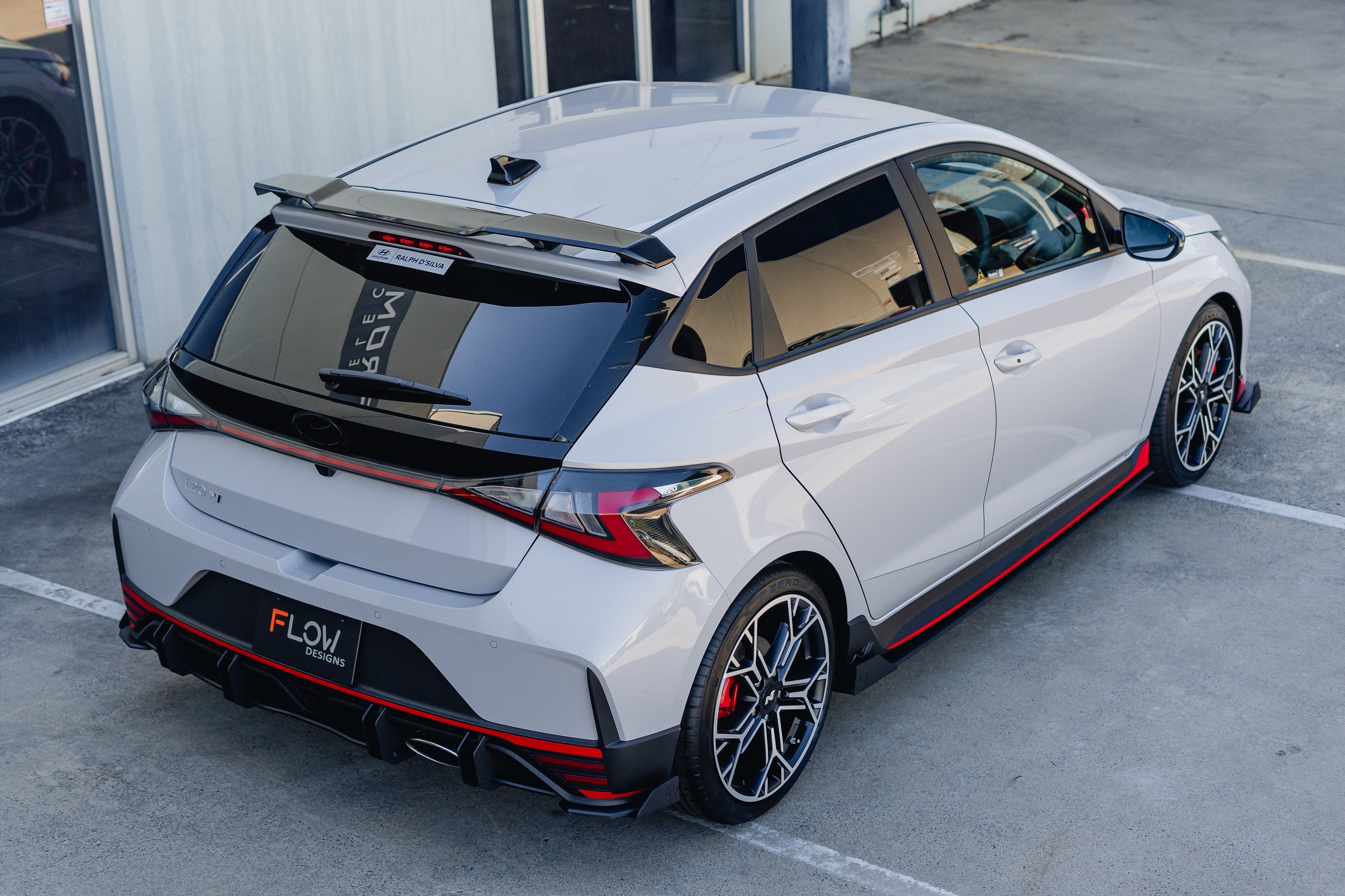 FLOW Designs  i20 N BC3 Facelift - Flow-Lock Rear Diffuser - MODE Auto Concepts