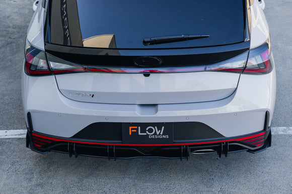FLOW Designs  i20 N BC3 Facelift - Flow-Lock Rear Diffuser - MODE Auto Concepts