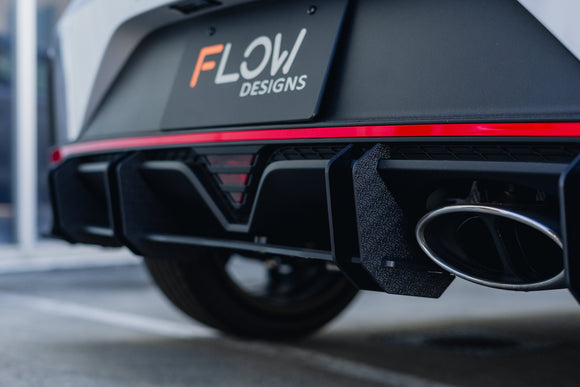FLOW Designs  i20 N BC3 Facelift - Rear Spats (Pair) (Copy) - MODE Auto Concepts