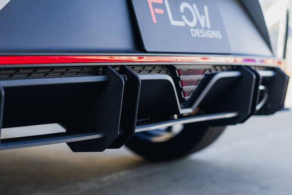 FLOW Designs  i20 N BC3 Facelift - Flow-Lock Rear Diffuser - MODE Auto Concepts