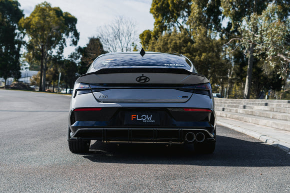 Hyundai CN7 V2 i30 N-Line Sedan FL 2025 Flow-Lock Rear Diffuser - MODE Auto Concepts