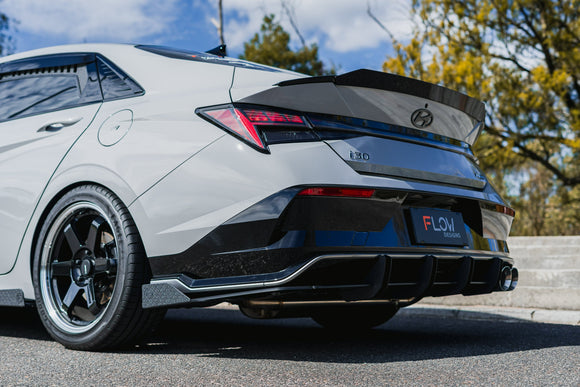 Hyundai CN7 V2 i30 N-Line Sedan FL 2025 Flow-Lock Rear Diffuser - MODE Auto Concepts