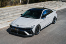 Hyundai CN7 V2 i30 N-Line Sedan FL 2025 Front Lip Splitter & Mounting Brackets (Pair) - MODE Auto Concepts