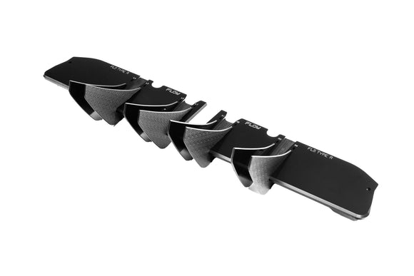 FL5 Civic Type R Flow-Lock Rear Diffuser - MODE Auto Concepts
