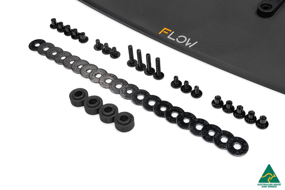 FLOW Designs  VE Commodore S2 Sedan Front Lip Splitter - MODE Auto Concepts